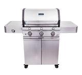Saber Deluxe Stainless 3-Burner Grill