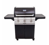 Saber Deluxe Black 3-Burner Grill