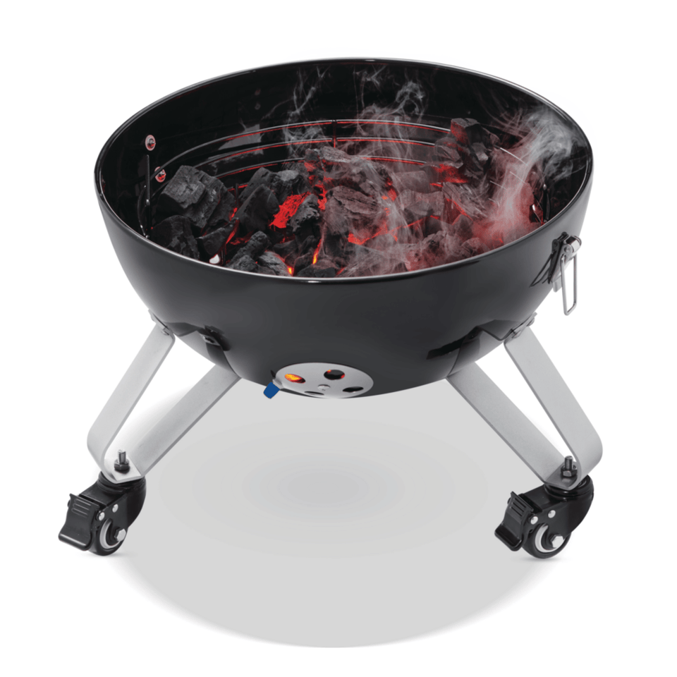 Napoleon Apollo 18″ AS18K Charcoal Grill and Water Smoker