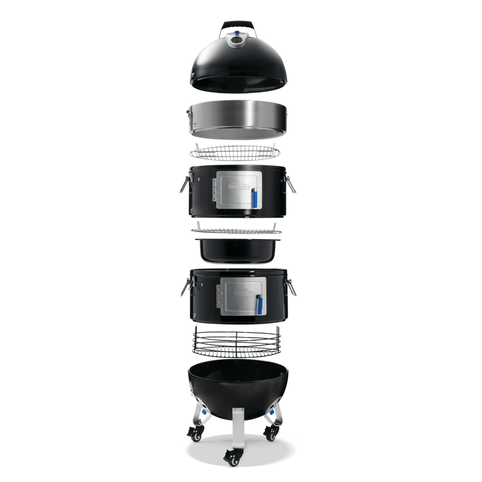 Napoleon Apollo 18″ AS18K Charcoal Grill and Water Smoker