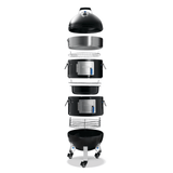 Napoleon Apollo 18″ AS18K Charcoal Grill and Water Smoker