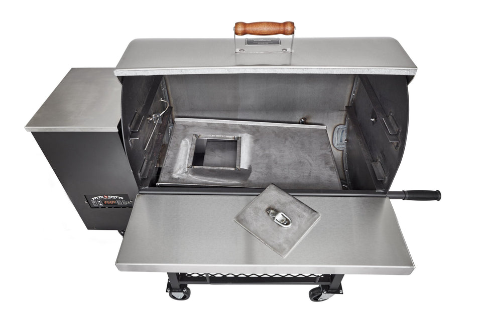Pitts & Spitts Maverick 850 Pellet Grill w/ Wheel Upgrade