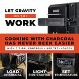 Masterbuilt 1150 Gravity Fed Charcoal BBQ Grill and Smoker